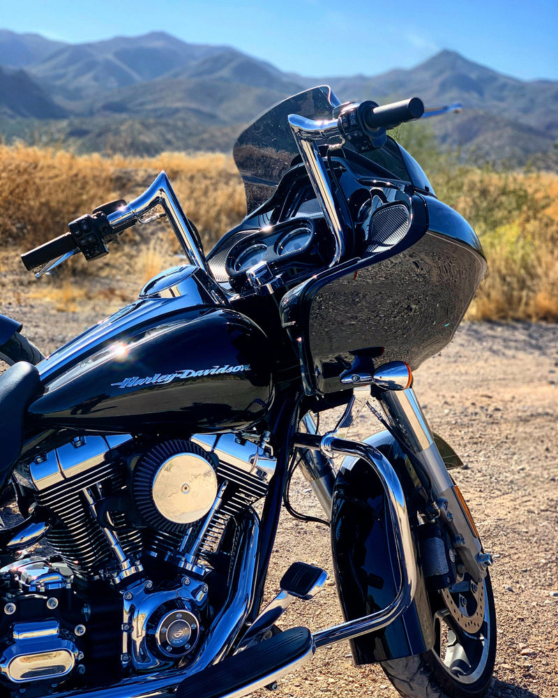 LA CHOPPERS AIR CLEANER WITH PLAIN COVER (CHROME) M8