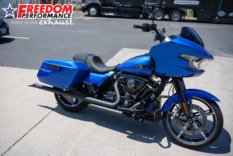 HARLEY TOURING 2.5" M8 TRUE-DUAL FULL SYSTEM 2017-PRESENT BUNDLE
