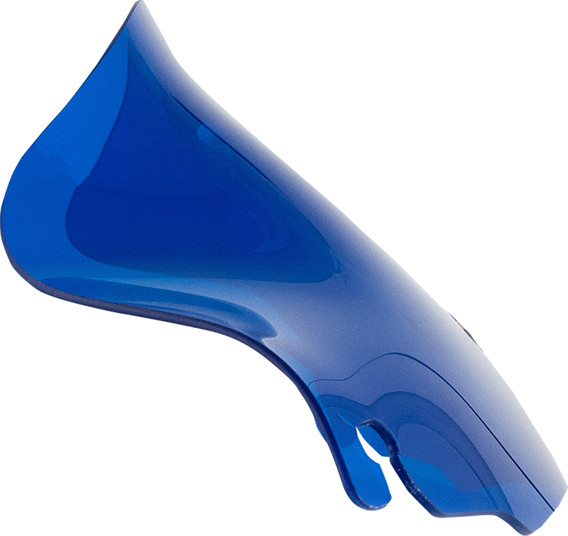 KLOCK WERKS Kolor Flare® & Ice Flare® Windshield - '96-'13 Street Glide / Electra Glide - FLHT/FLHX Batwing