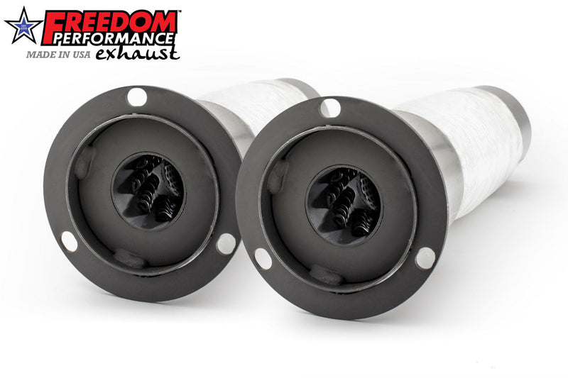 FREEDOM EXHAUST FPE 4" & 4.5" SLIPONS BAFFLES PAIR ALL (SPECIAL ORDER)