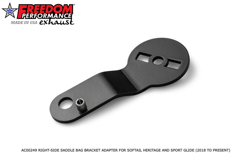 FREEDOM EXHAUST - SOFTAIL ACCESSORIES SADDLEBAG ADAPTER BRACKET