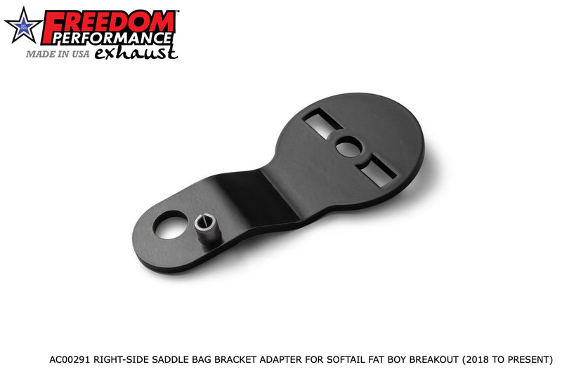 FREEDOM EXHAUST - SOFTAIL ACCESSORIES SADDLEBAG ADAPTER BRACKET