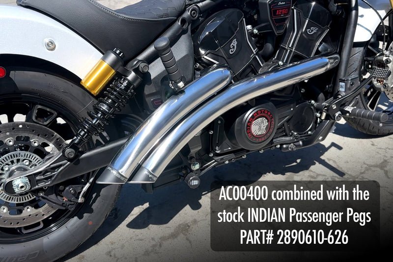 INDIAN SCOUT '15 to PRESENT PEG RE-LOCATOR BRACKET