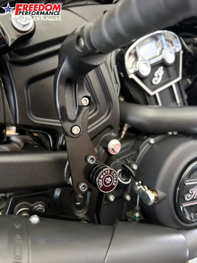 INDIAN SCOUT '15 to PRESENT PEG RE-LOCATOR BRACKET