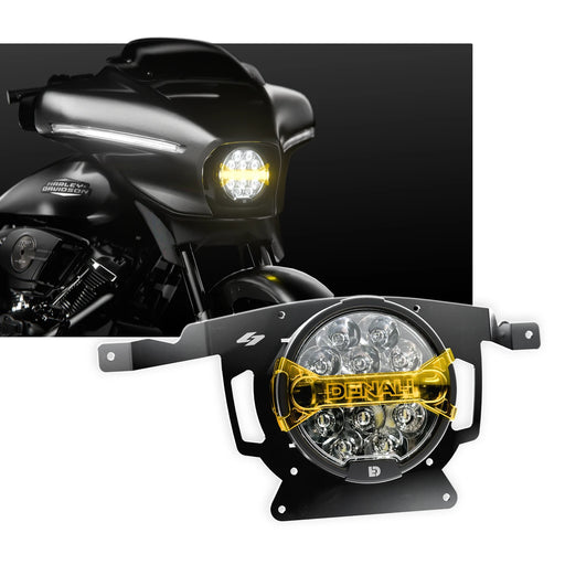 Kraus Moto Ace-One Light Kit - With Denali Lighting ('24+ Street Glide)