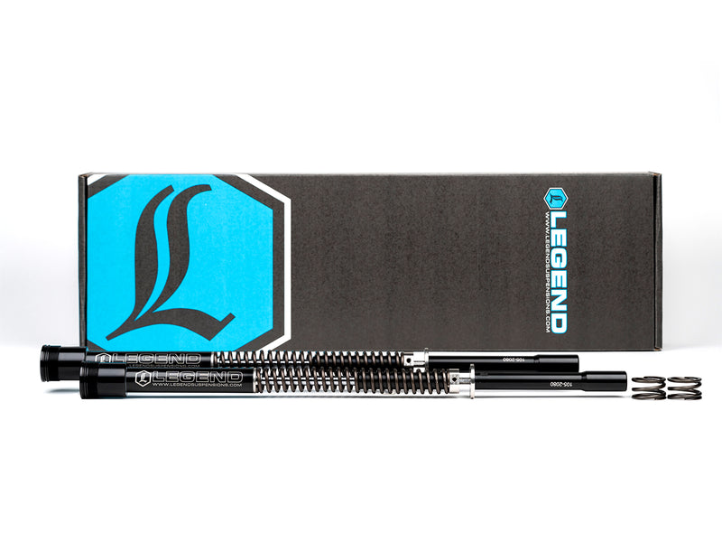 LEGEND SUSPENSION AXEO  +2 (+2" Raised) Front Suspension Harley 1997-2024 Touring