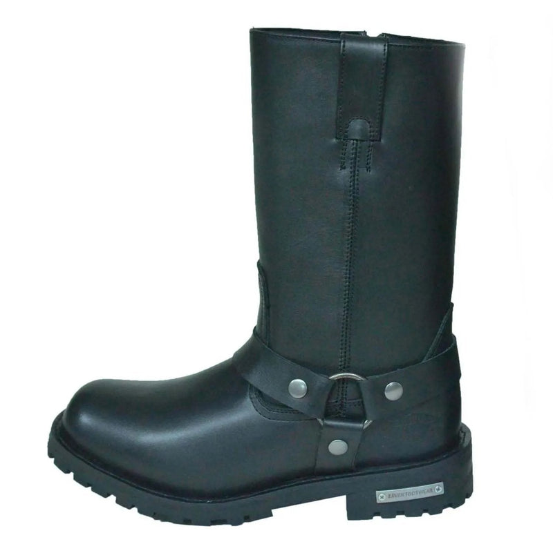 Lady Harness - Ladies Motorcycle Biker Leather Boots