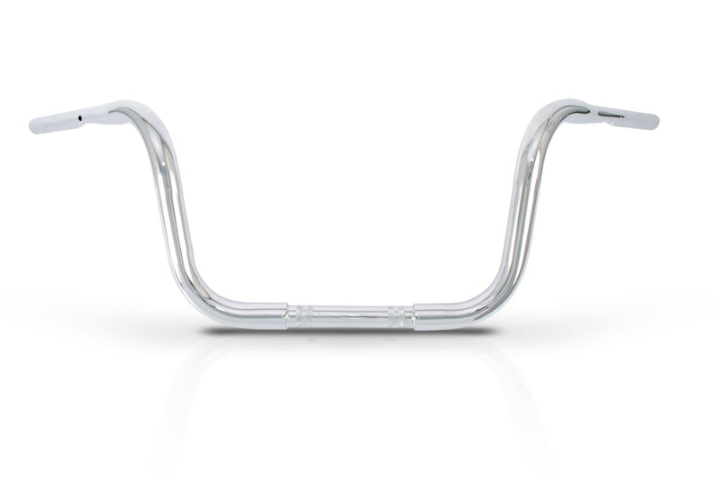 BURLY BRAND 1-1/4" Handlebar - Gorilla Ape Hanger - 10" - Chrome