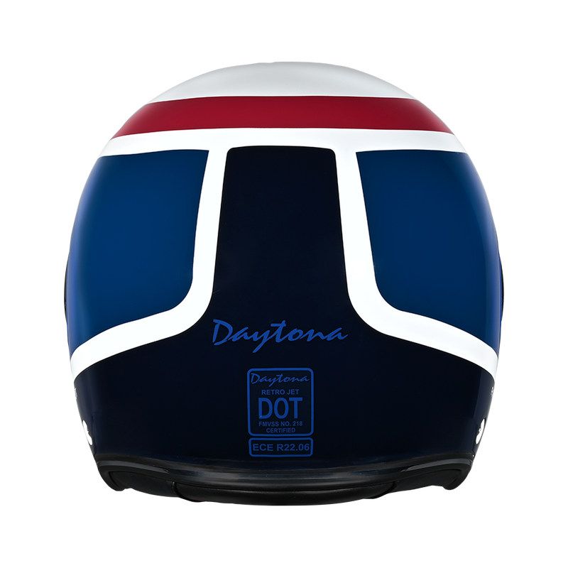 D.O.T. & ECE Daytona Retro Jet- W/ Patriot