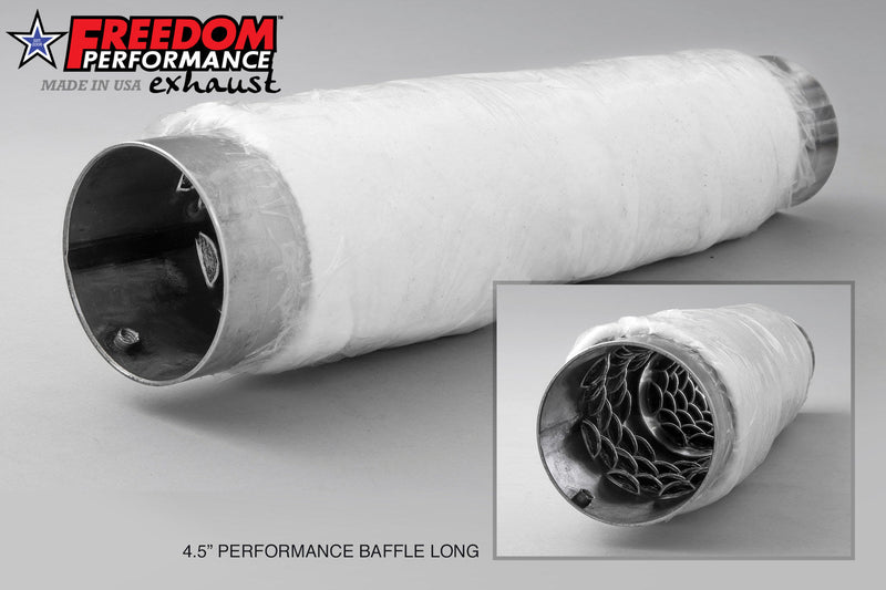 FREEDOM EXHAUST FPE 4" & 4.5" SLIPONS BAFFLES PAIR ALL (SPECIAL ORDER)
