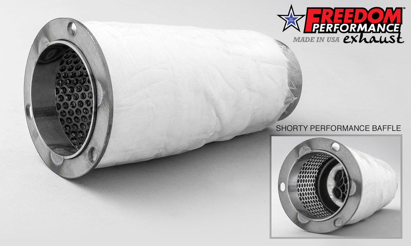 FREEDOM EXHAUST FPE BAFFLE 4.5" SHORTY/TURN-OUT