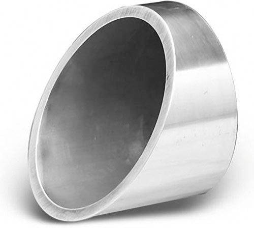 BASSANI XHAUST 4" Optional B1-Syle Quick-Change End Caps - Slash-Cut - Polished