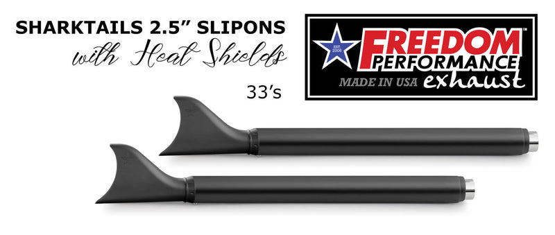 HARLEY TRIKE SHARKTAIL & CREEPER 2.5" SLIP-ONS BUNDLE