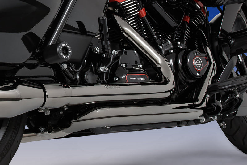 HARLEY TOURING RIGHT SIDE TUCK & UNDER TRUE-DUAL HEADERS Fits '95-Present