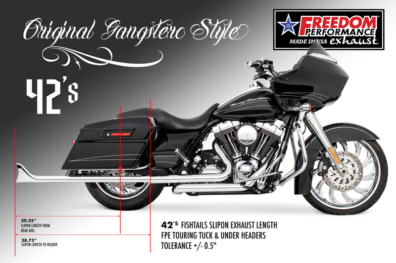 HARLEY TOURING FISHTAILS 1.875" SLIP-ONS Check Description for Fitments bundle
