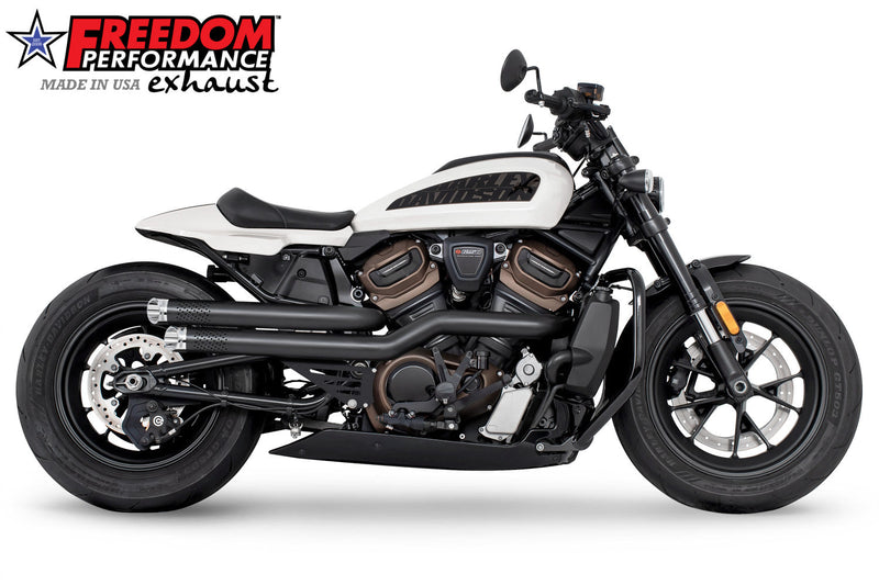 FREEDOM EXHAUST -  SPORTSTER S "NEW 2023" INDEPENDENCE "PERFORATED" HIGH Fits 2021 to Present