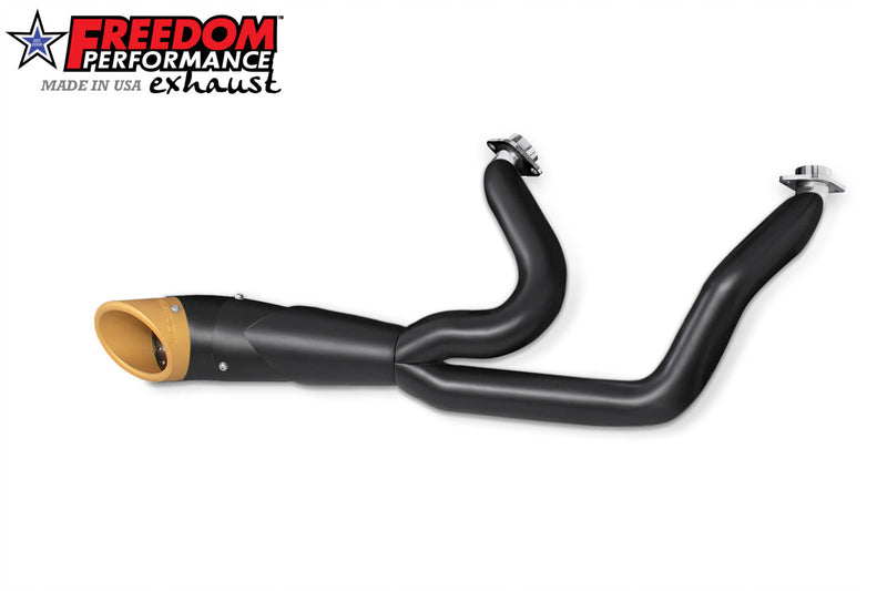FREEDOM EXHAUST -  SOFTAIL 2-INTO-1 TURNOUT/SIDEDUMP BUNDLE