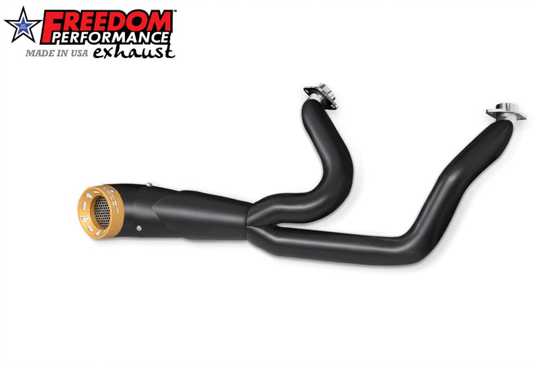 FREEDOM EXHAUST -  SOFTAIL 2-INTO-1 TURNOUT/SIDEDUMP BUNDLE
