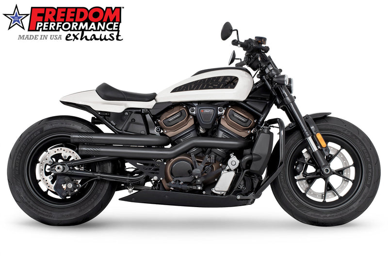 FREEDOM EXHAUST -  SPORTSTER S "NEW 2023" INDEPENDENCE "PERFORATED" HIGH Fits 2021 to Present