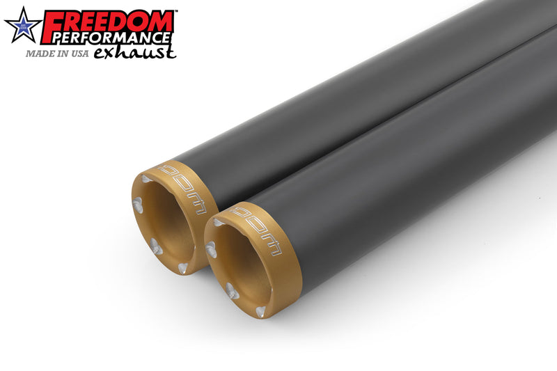 FREEDOM EXHAUST - SOFTAIL 2.5" SLIP-ONS 2018-PRESENT *FITS FREEDOM HEADERS ONLY*