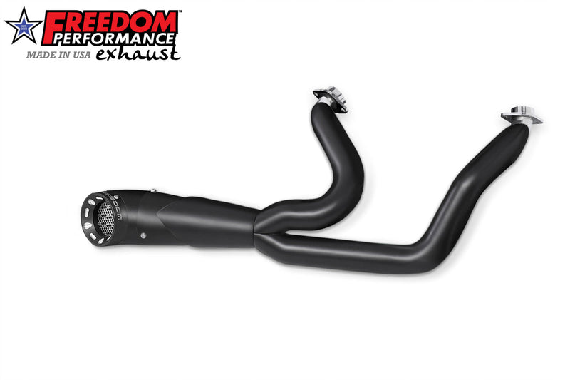 FREEDOM EXHAUST -  SOFTAIL 2-INTO-1 TURNOUT/SIDEDUMP BUNDLE