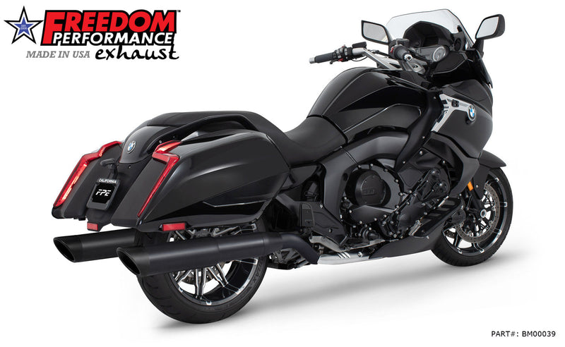 BMW K 1600 B GRAND AMERICA 2-STEP 4.5" FREEDOM SLIP-ONS 2017-PRESENT BUNDLE