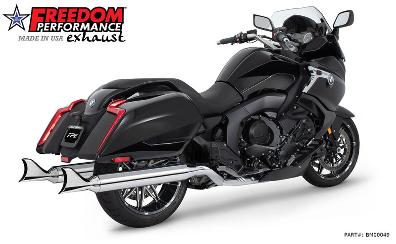 BMW K 1600 B GRAND AMERICA 4" FREEDOM SLIP-ONS 2017-PRESENT