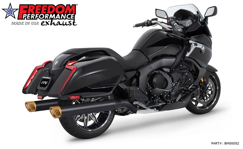 BMW K 1600 B GRAND AMERICA 4" FREEDOM SLIP-ONS 2017-PRESENT