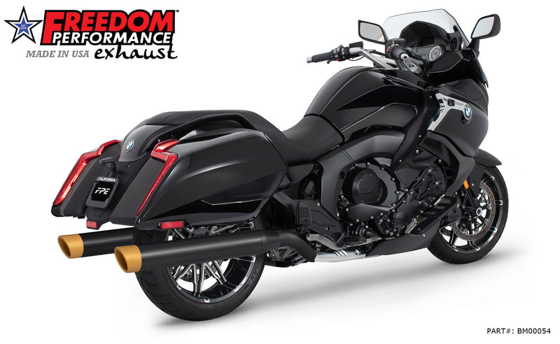 BMW K 1600 B GRAND AMERICA 4" FREEDOM SLIP-ONS 2017-PRESENT