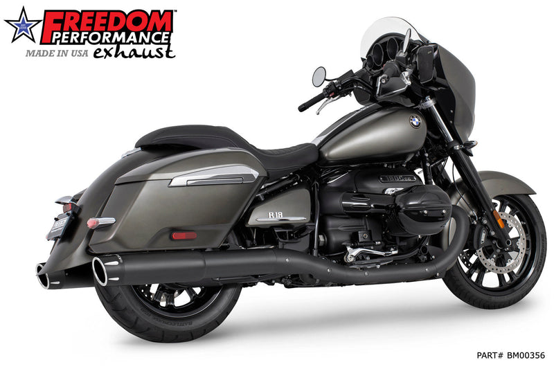 BMW R 18 BAGGER B/TRANSCONTINENTAL/ROCTANE 2-STEP 4.5" EXTENDED SLIP-ONS ONLY! BUNDLE