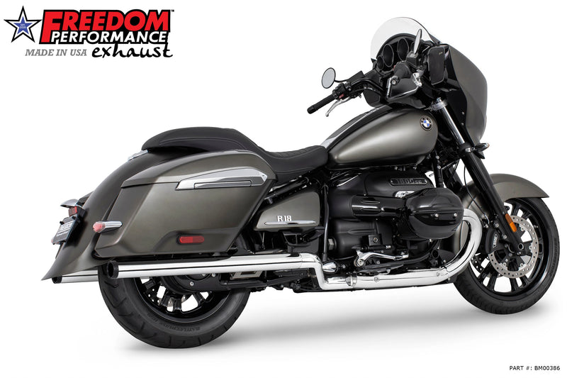 BMW R 18 BAGGER B/TRANSCONTINENTAL/ROCTANE 2.5" EXTENDED SLIP-ONS
