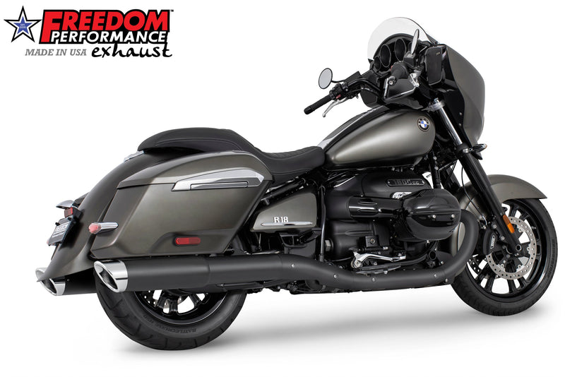 BMW R 18 BAGGER B/TRANSCONTINENTAL/ROCTANE 2-STEP 4.5" EXTENDED SLIP-ONS ONLY! BUNDLE