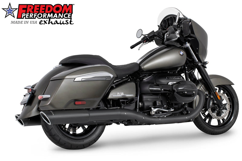 BMW R 18 BAGGER B/TRANSCONTINENTAL/ROCTANE 2-STEP 4.5" EXTENDED SLIP-ONS ONLY! BUNDLE
