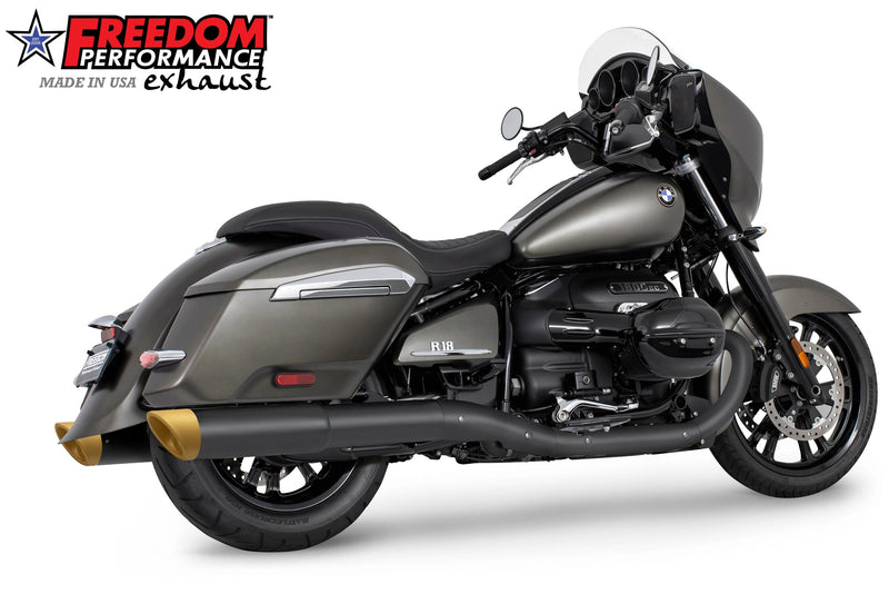 BMW R 18 BAGGER B/TRANSCONTINENTAL/ROCTANE 2-STEP 4.5" EXTENDED SLIP-ONS ONLY! BUNDLE