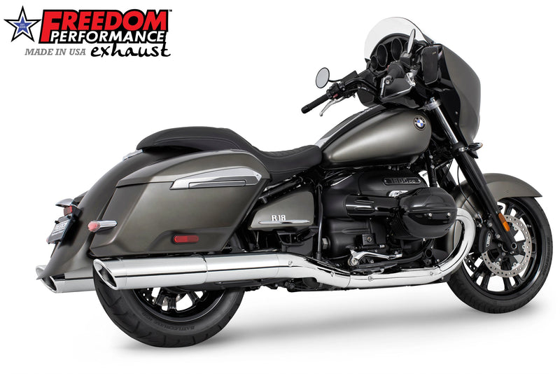 BMW R 18 BAGGER B/TRANSCONTINENTAL/ROCTANE 2-STEP 4.5" EXTENDED SLIP-ONS ONLY! BUNDLE
