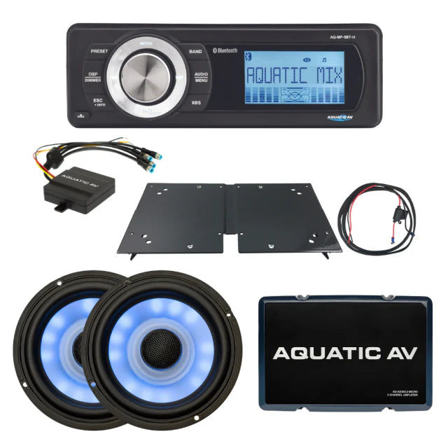 AQUATIC AV Batwing Ultra RGB Premium Kit for Harley 98-13