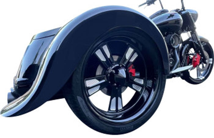 PAUL YAFFE BAGGER NATION Swoop Trike Fender - Right - FLTR/FLTRT
