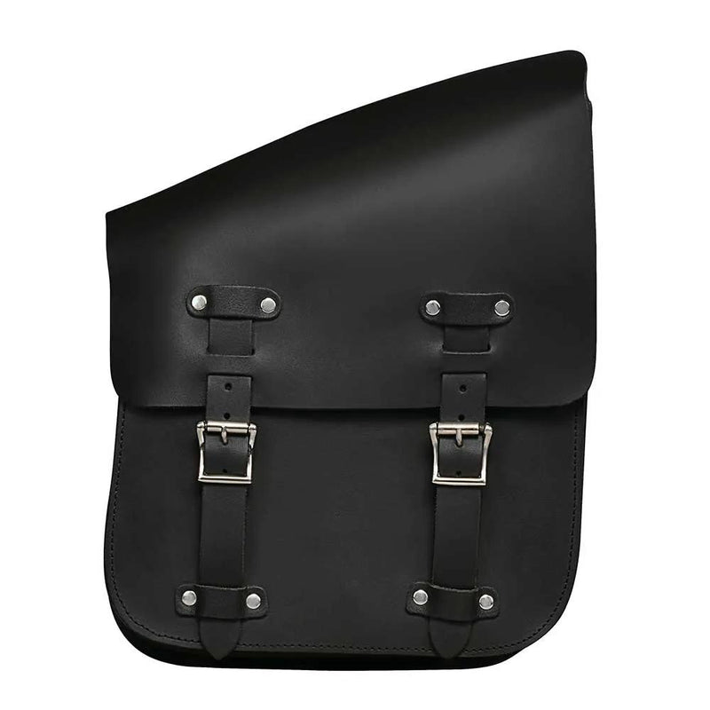 Right Side Leather Swing Arm Bag