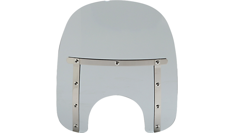 MEMPHIS SHADES Memphis Slim Windshield - 17"  for 53/4" - 7" Headlight Cutouts