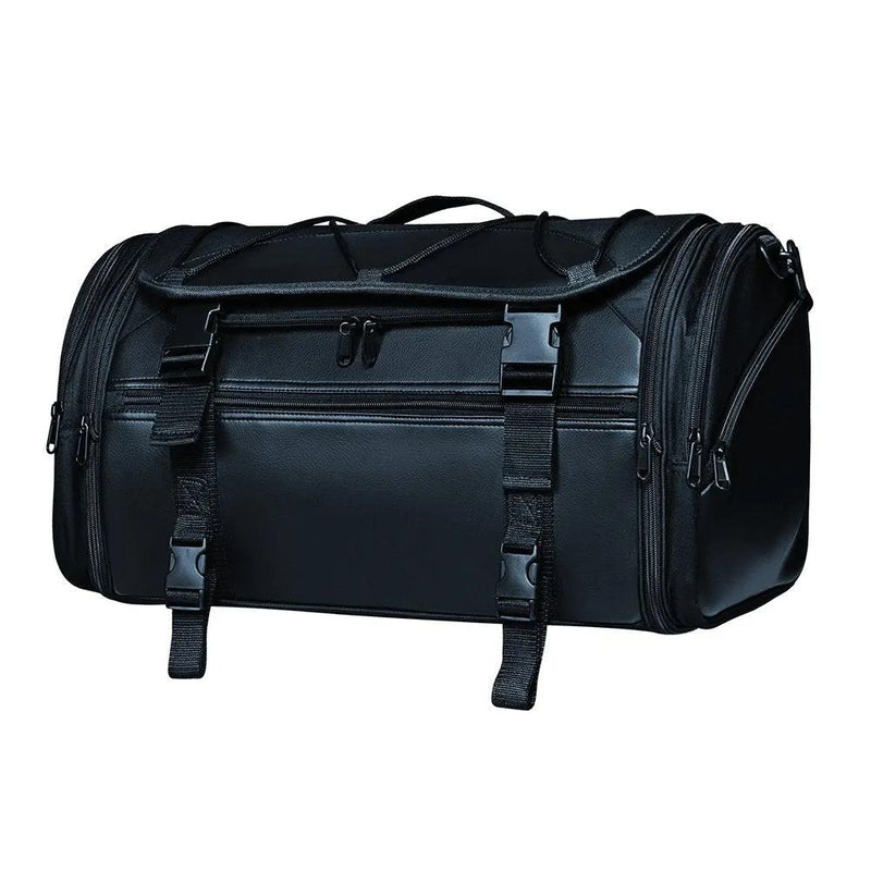 Black Round  - Textile Travel Bags