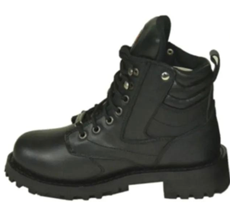 Wildessa - Ladies Motorcycle Biker Leather Boots