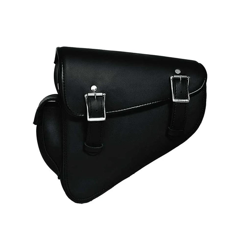 2 Black straps - Left Side PVC Swing Arm Bag