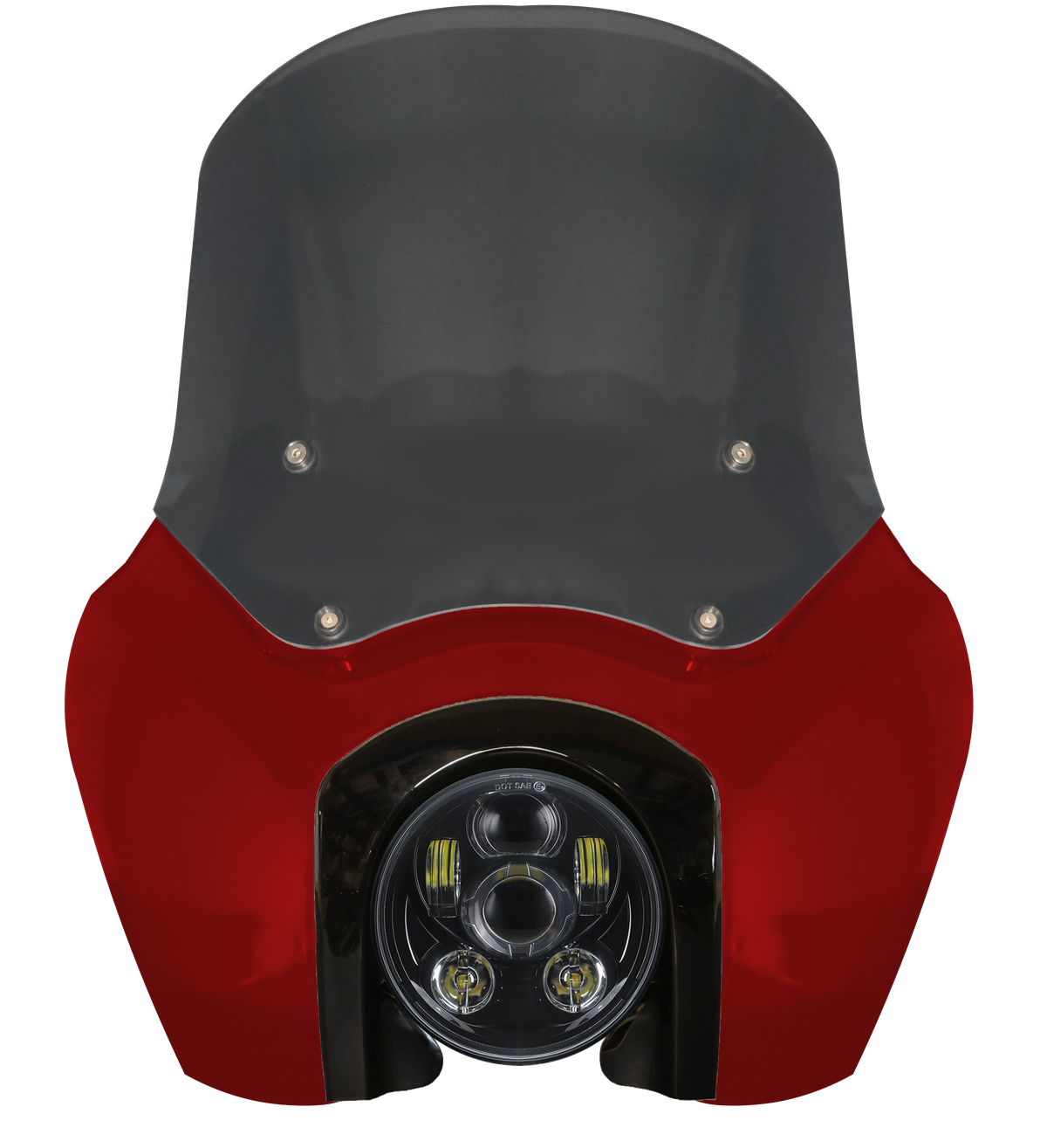 OG Softail Low Rider S Complete T-Sport Fairing Kit - Brilliant Red ...
