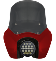 OG Softail Low Rider S Complete T-Sport Fairing Kit - Brilliant Red