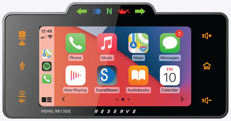 SOUNDSTREAM 98-13 SG Harley Davidson® Street Glide, Electra Glide Head Unit. HDHU.9813SG (FITS ALL BATWING FAIRING MODELS - 98-2013)