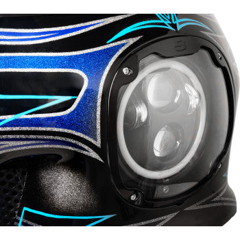 CUSTOM DYNAMICS 5-3/4" LED Halo Headlamp