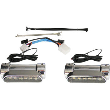 CUSTOM DYNAMICS Dynamic Amber/White Engine Guard LEDs