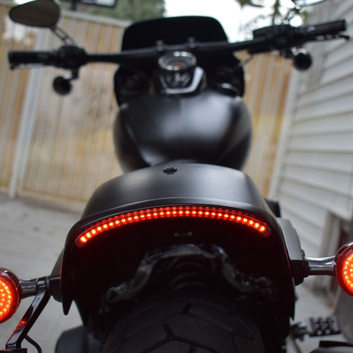 CUSTOM DYNAMICS LED Integrated Taillight with Turn Signals - Red