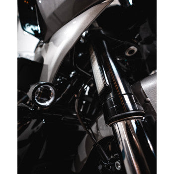 CUSTOM DYNAMICS LED Front Fork Lightz™ - Smoke - Black