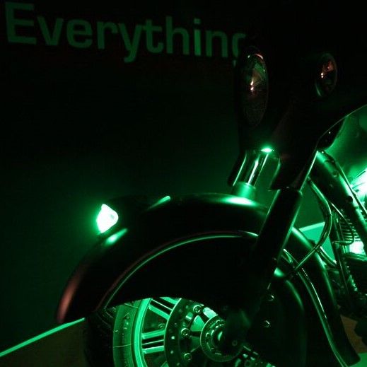 CUSTOM DYNAMICS Magic Flex II® LED Indian War Bonnet Accent Light Kit - Red